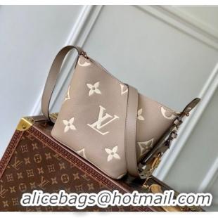 Buy Inexpensive Louis Vuitton All In BB Bucket Bag in Embossed Leather M13480 Grey 2025