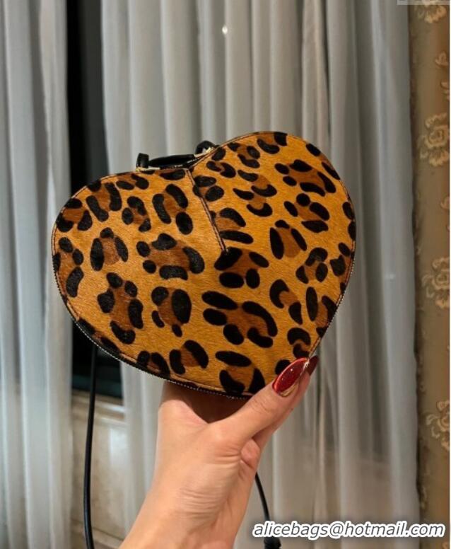 Traditional Specials Alaia Le Cœur Heart Bag in Leopard Print A0206 2025