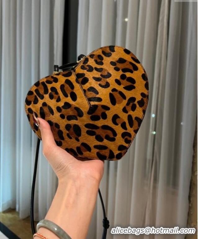 Traditional Specials Alaia Le Cœur Heart Bag in Leopard Print A0206 2025