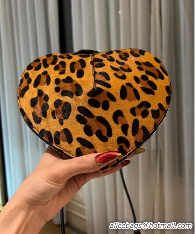 Traditional Specials Alaia Le Cœur Heart Bag in Leopard Print A0206 2025