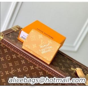 Inexpensive Louis Vuitton Victor Wallet in Monogram Heritage Canvas M13222 Yellow 2025