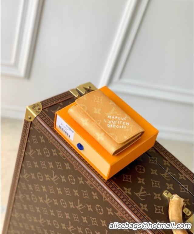 Inexpensive Louis Vuitton Victor Wallet in Monogram Heritage Canvas M13222 Yellow 2025