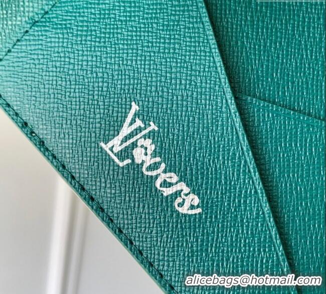 Most Popular Louis Vuitton Multiple Wallet in Monogram Heritage Canvas M12657 Green 2025