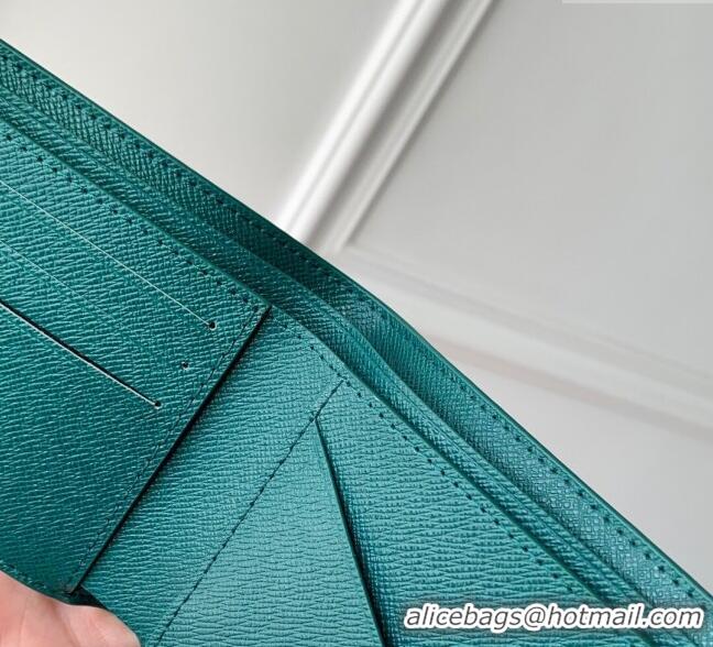 Most Popular Louis Vuitton Multiple Wallet in Monogram Heritage Canvas M12657 Green 2025