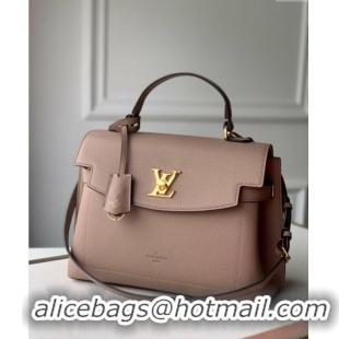 Grade Design Louis Vuitton Lockme Ever BB Top Handle Bag in Soft Grained Calfskin M51395 Khaki Grey 2025