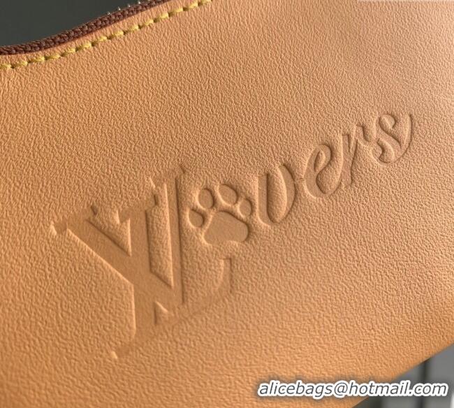 Luxury Discount Louis Vuitton Bone Key Pouch Monogram Canvas M12616 2025