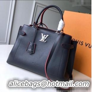 Grade Quality Louis Vuitton Lockme Ever Mini Bag in Grained Leather M20997 Black 2025