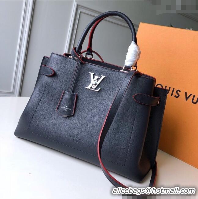 Grade Quality Louis Vuitton Lockme Ever Mini Bag in Grained Leather M20997 Black 2025