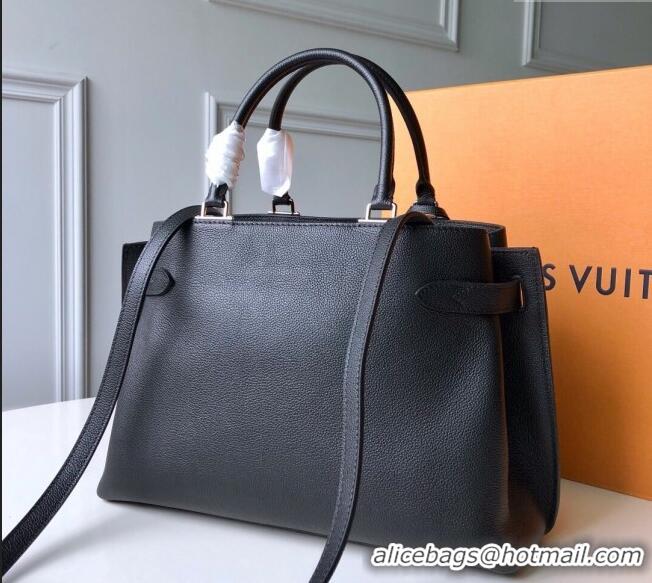 Affordable Price Louis Vuitton Lockme Day Top Handle Bag in Soft Calfskin M53730 Black 2025