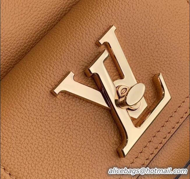 Best Price Louis Vuitton Leather Lockme Bucket M57689 Arizona Beige 2025