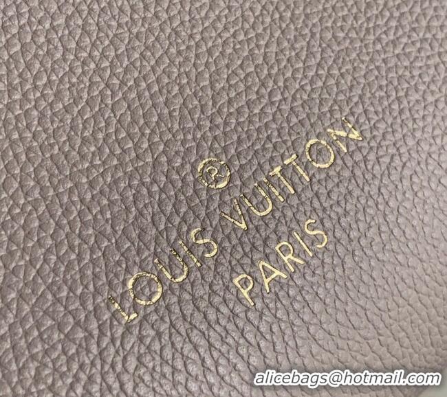 New Fashion Louis Vuitton On My Side PM Tote Bag Monogram Canvas and Leather M57729 Greige Grey 2025