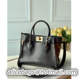 Best Grade Louis Vuitton On My Side PM Tote Bag Monogram Canvas and Leather M57729 Black 2025