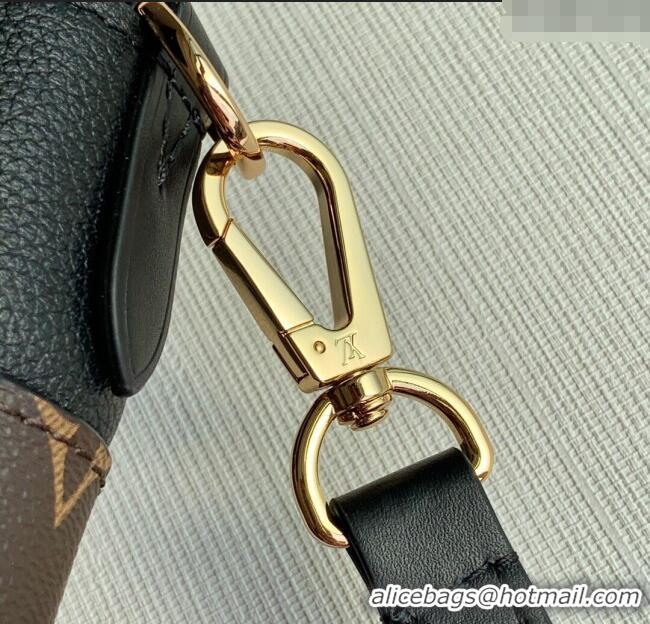 Best Grade Louis Vuitton On My Side PM Tote Bag Monogram Canvas and Leather M57729 Black 2025