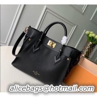 Market Sells Louis Vuitton On My Side MM Tote Bag with Monogram Tufting M53826 Black 2025