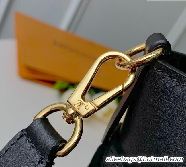 Market Sells Louis Vuitton On My Side MM Tote Bag with Monogram Tufting M53826 Black 2025