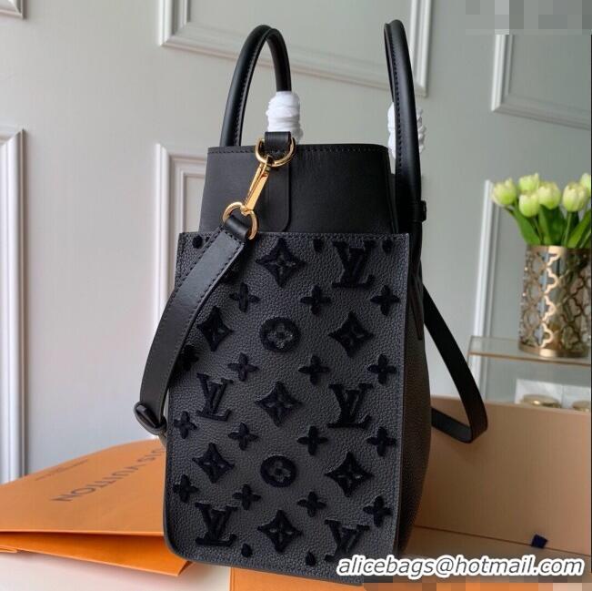 Market Sells Louis Vuitton On My Side MM Tote Bag with Monogram Tufting M53826 Black 2025