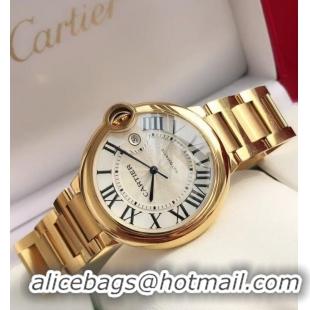 Top Quality Cartier Watch CW8450 Gold