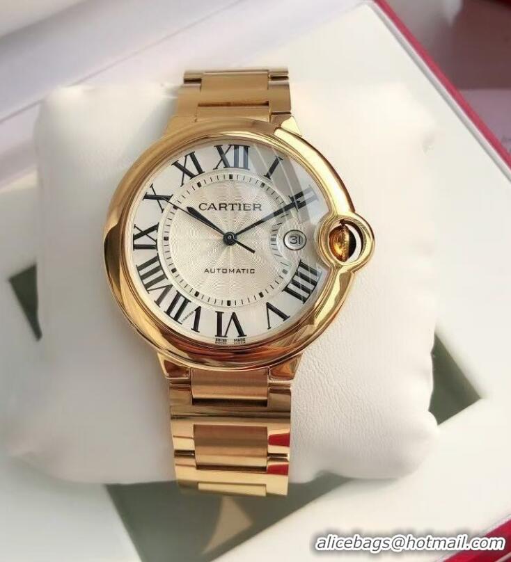 Top Quality Cartier Watch CW8450 Gold