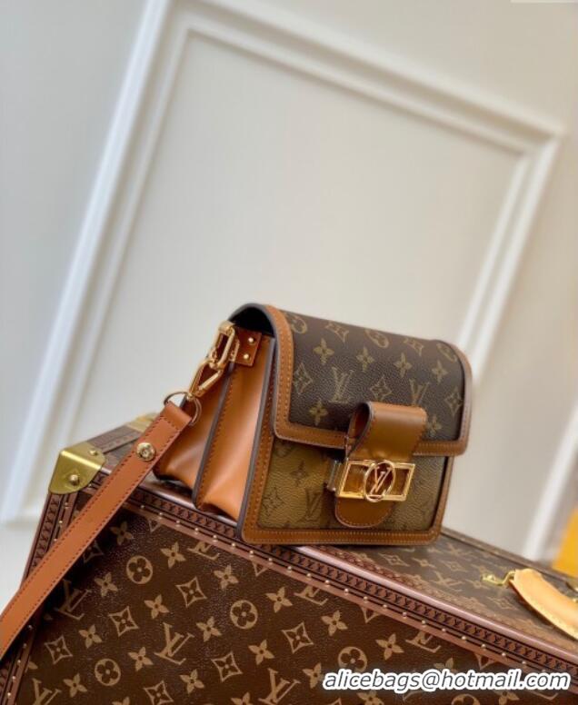 Low Cost Louis Vuitton Mini Dauphine Bag Monogram Reverse Canvas M45959 2025