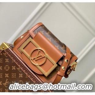 Well Crafted Louis Vuitton Dauphine Lock XL Mini Bag in Monogram and Reverse Canvas M20076 2025