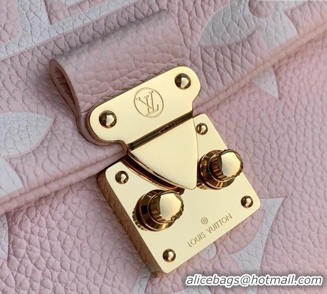 Promotional Louis Vuitton Nano Madeleine Bag in Bicolor Monogram Empreinte Leather Rose Pink/White Quartz M13796 2025