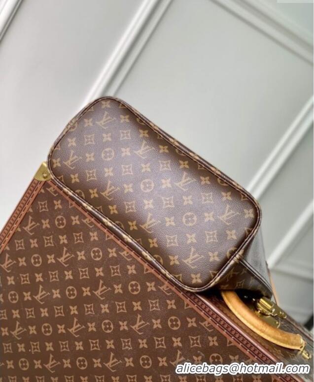 Top Grade Louis Vuitton Neverfull Bandoulière Inside Out MM Tote bag Monogram Canvas/Yellow Textile M11947 2025