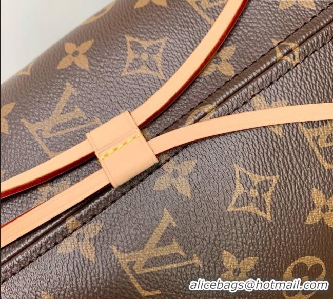 Top Grade Louis Vuitton Neverfull Bandoulière Inside Out MM Tote bag Monogram Canvas/Yellow Textile M11947 2025