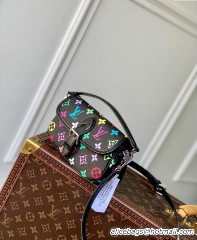 Buy Inexpensive Louis Vuitton LV x TM Nano Diane Bag in Multicolored Monogram Canvas M14194 Black 2025