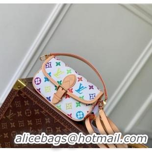 Best Price Louis Vuitton LV x TM Nano Diane Bag in Multicolored Monogram Canvas M14194 White 2025