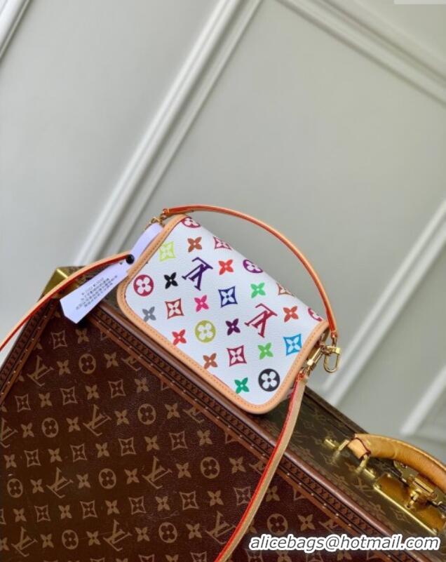 Best Price Louis Vuitton LV x TM Nano Diane Bag in Multicolored Monogram Canvas M14194 White 2025