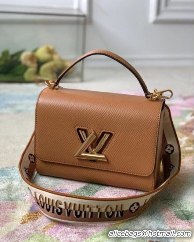 Promotional Louis Vuitton Twist MM Bag in Honey Gold Epi Leather M57506 2025