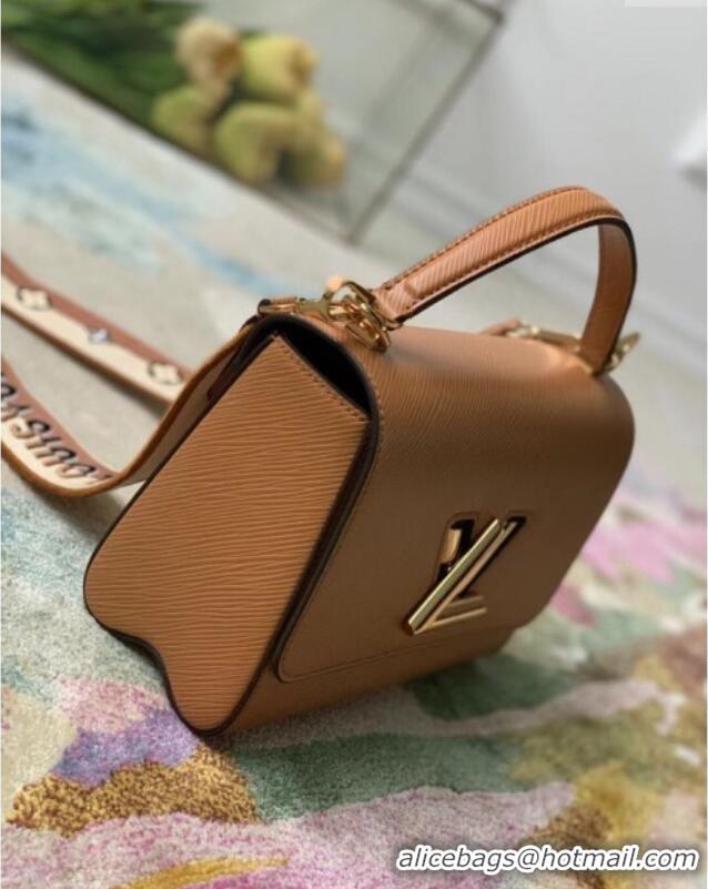 Promotional Louis Vuitton Twist MM Bag in Honey Gold Epi Leather M57506 2025