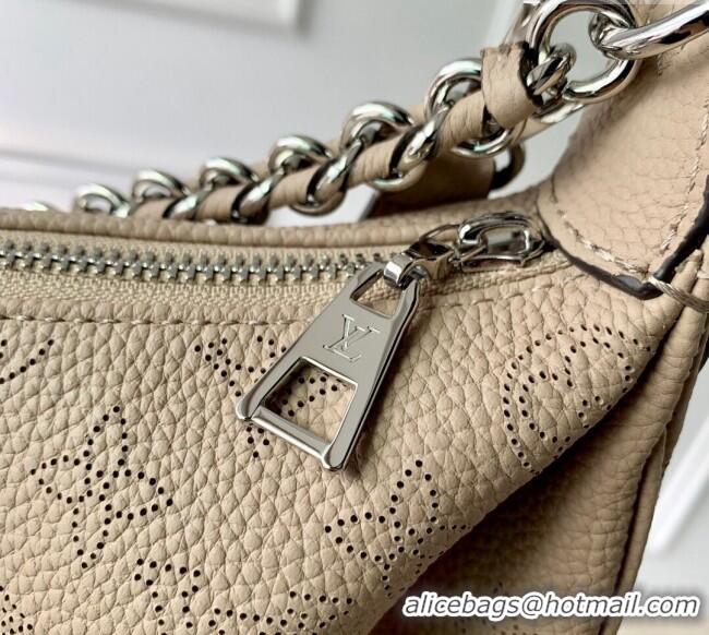 Good Taste Louis Vuitton Baia PM Bag in Perforated Mahina calfskin M22819 Beige 2025