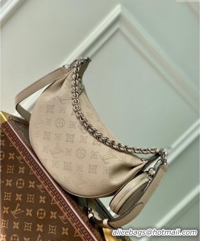 Good Taste Louis Vuitton Baia PM Bag in Perforated Mahina calfskin M22819 Beige 2025