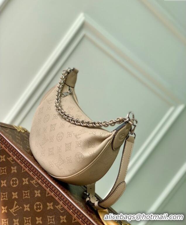 Good Taste Louis Vuitton Baia PM Bag in Perforated Mahina calfskin M22819 Beige 2025