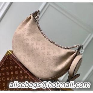 Well Crafted Louis Vuitton Baia MM Hobo Bag in Perforated Mahina Calfskin M22822 Beige 2025