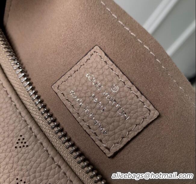 Well Crafted Louis Vuitton Baia MM Hobo Bag in Perforated Mahina Calfskin M22822 Beige 2025