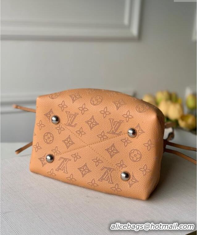 Famous Brand Louis Vuitton Mahina Monogram Perforated Bella Bucket Bag M59369 Clay Brown 2025