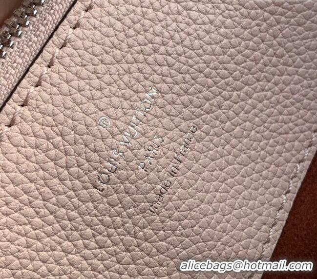 Grade Quality Louis Vuitton Bella Tote Bag in Mahina Perforated Calfskin M59203 Light Pink 2025