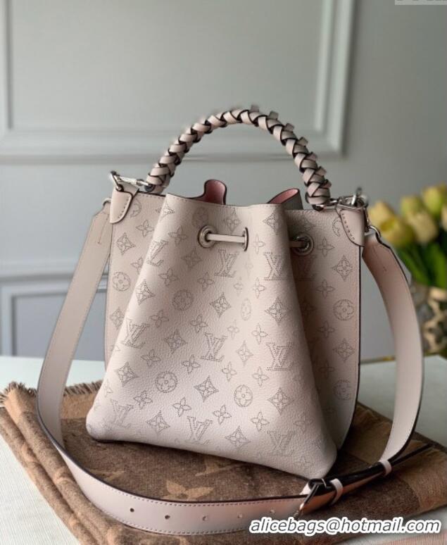 Best Price Louis Vuitton Muria Bucket Bag in Mahina Perforated Leather M58788 Powder Pink 2025