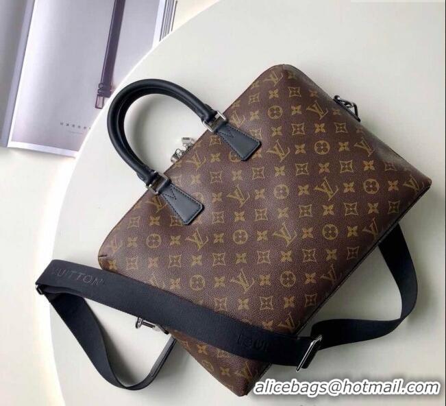 Affordable Price Louis Vuitton Briefcase bag in Monogram Canvas M40868 Brown 2025