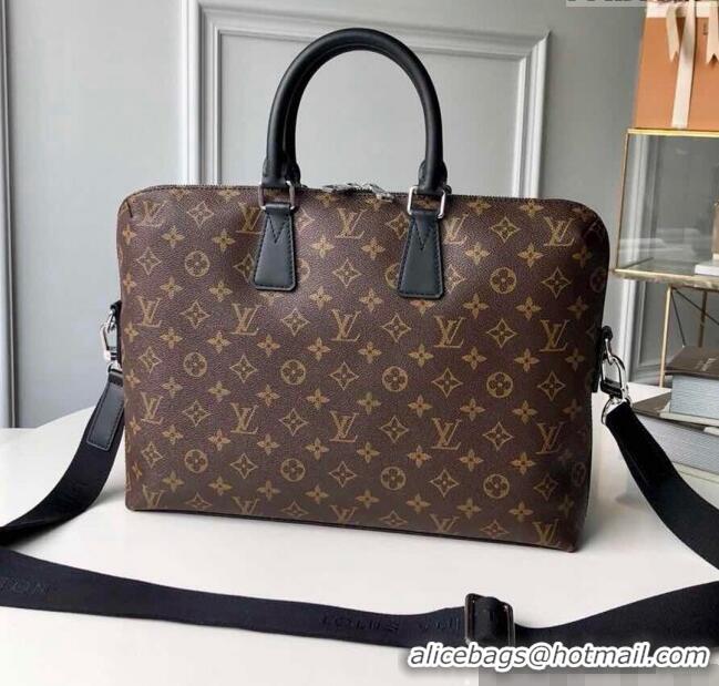 Affordable Price Louis Vuitton Briefcase bag in Monogram Canvas M40868 Brown 2025