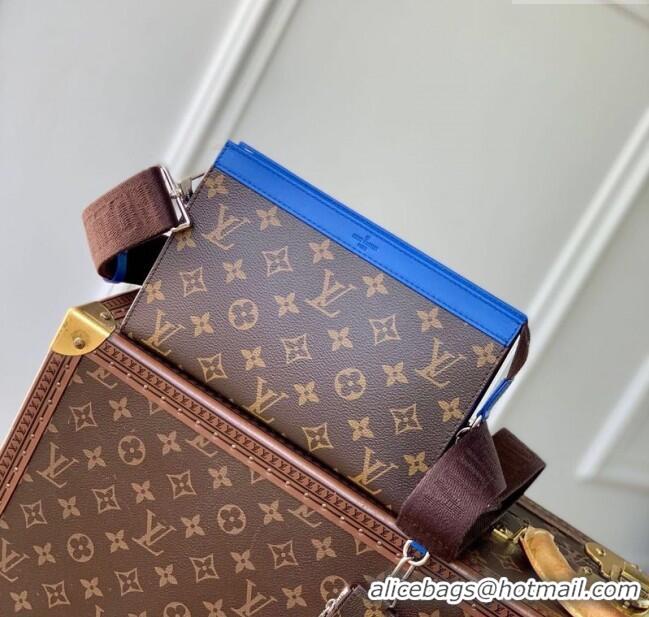 Best Price Louis Vuitton Mens Gaston Wearable Wallet Mini Bag in Monogram Macassar Canvas M12813 Blue 2025