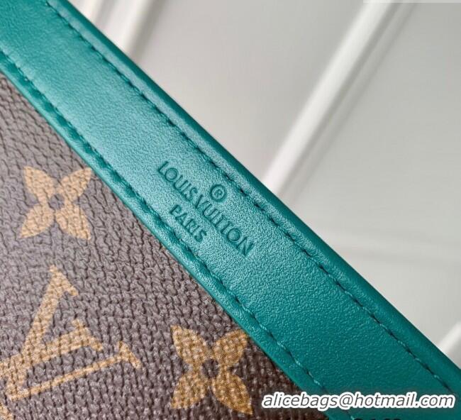 Promotional Louis Vuitton Mens Gaston Wearable Wallet Mini Bag in Monogram Macassar Canvas M12813 Green 2025