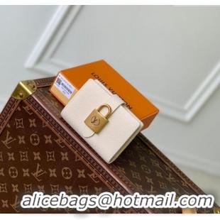 Buy Cheap Louis Vuitton Low Key Compact Wallet with Padlock M12148 White 2025