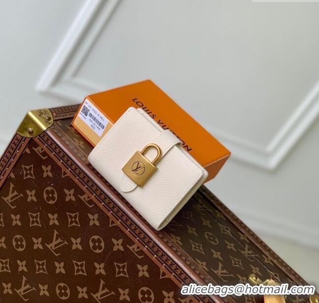 Buy Cheap Louis Vuitton Low Key Compact Wallet with Padlock M12148 White 2025