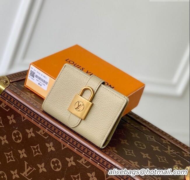 Market Sells Louis Vuitton Low Key Compact Wallet with Padlock M12148 Green 2025