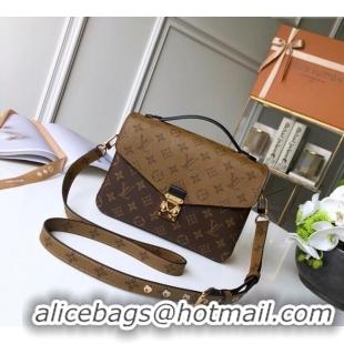 ​Best Price Louis Vuitton Monogram and Reverse Canvas Pochette Mettis Bag PM M41465 2025