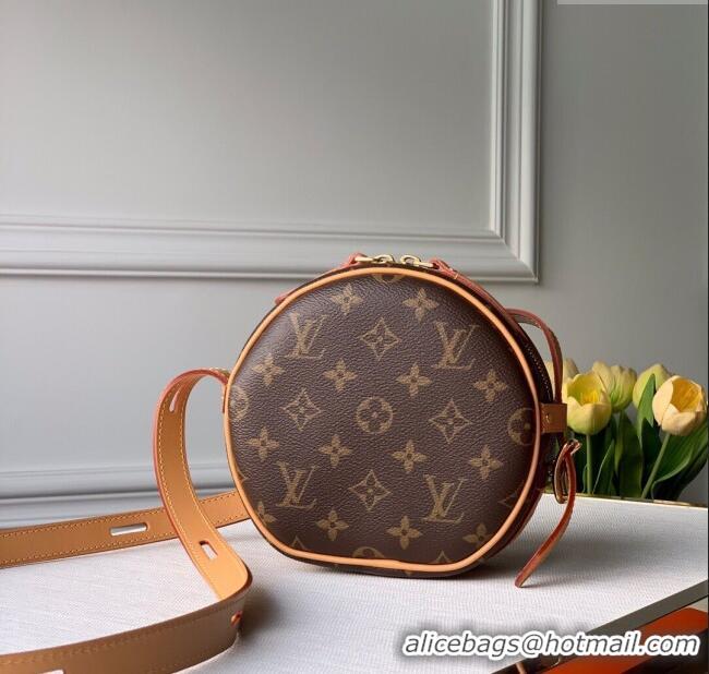 Famous Brand Louis Vuitton Monogram Mini Boite Chapeau Souple Round Bag M45149 2025