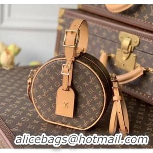 Hot Style Louis Vuitton Monogram Mini Boite Chapeau Round Bag M43514 Beige 2025